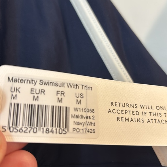 NWT maternity bathing suit size M - Picture 4 of 6